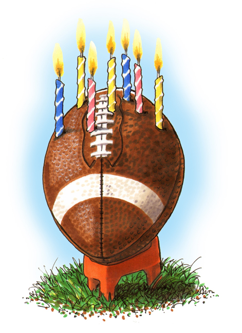 football candles