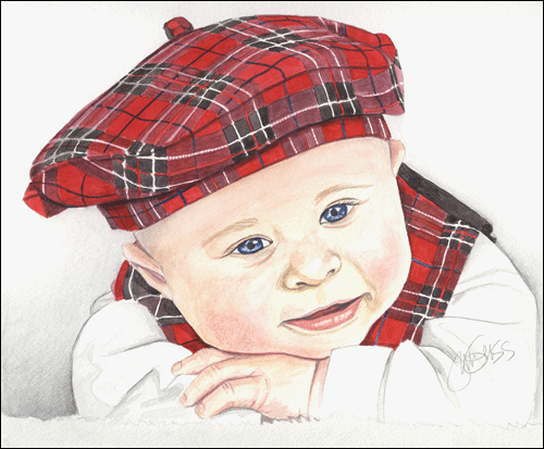 watercolor portrait