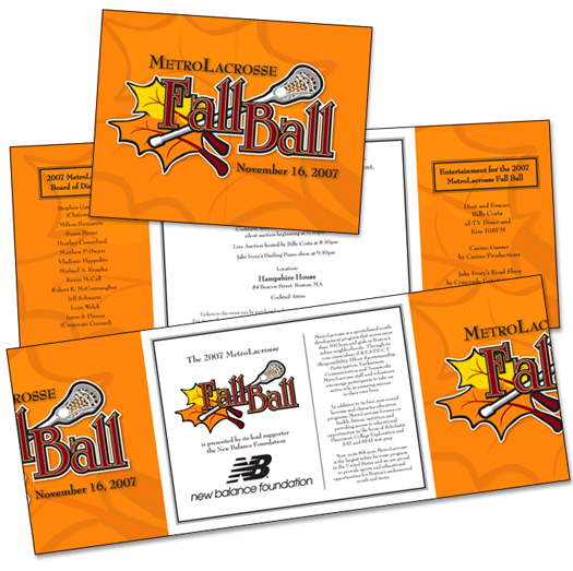 Fall Ball Invitation