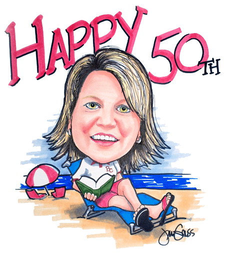 Sandy Caricature
